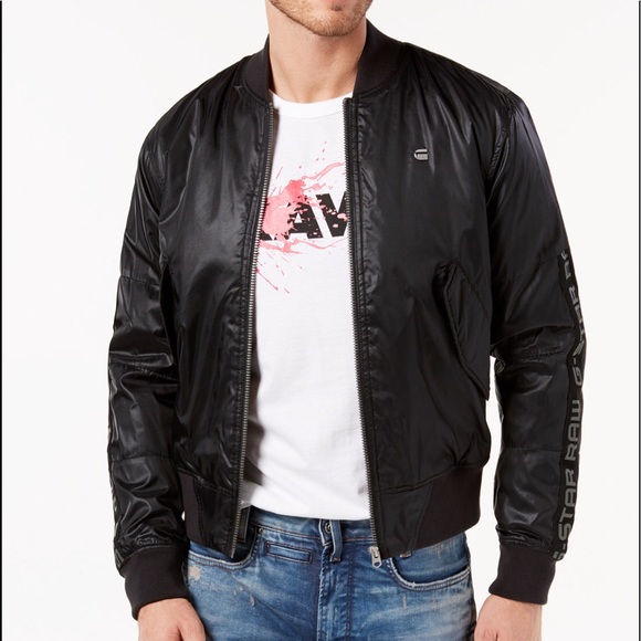 G-Star Raw Jackets \u0026 Coats | Men's G Star Raw Bomber Jacket | Color: Black | Size: XL | Stallionqb10's Closet